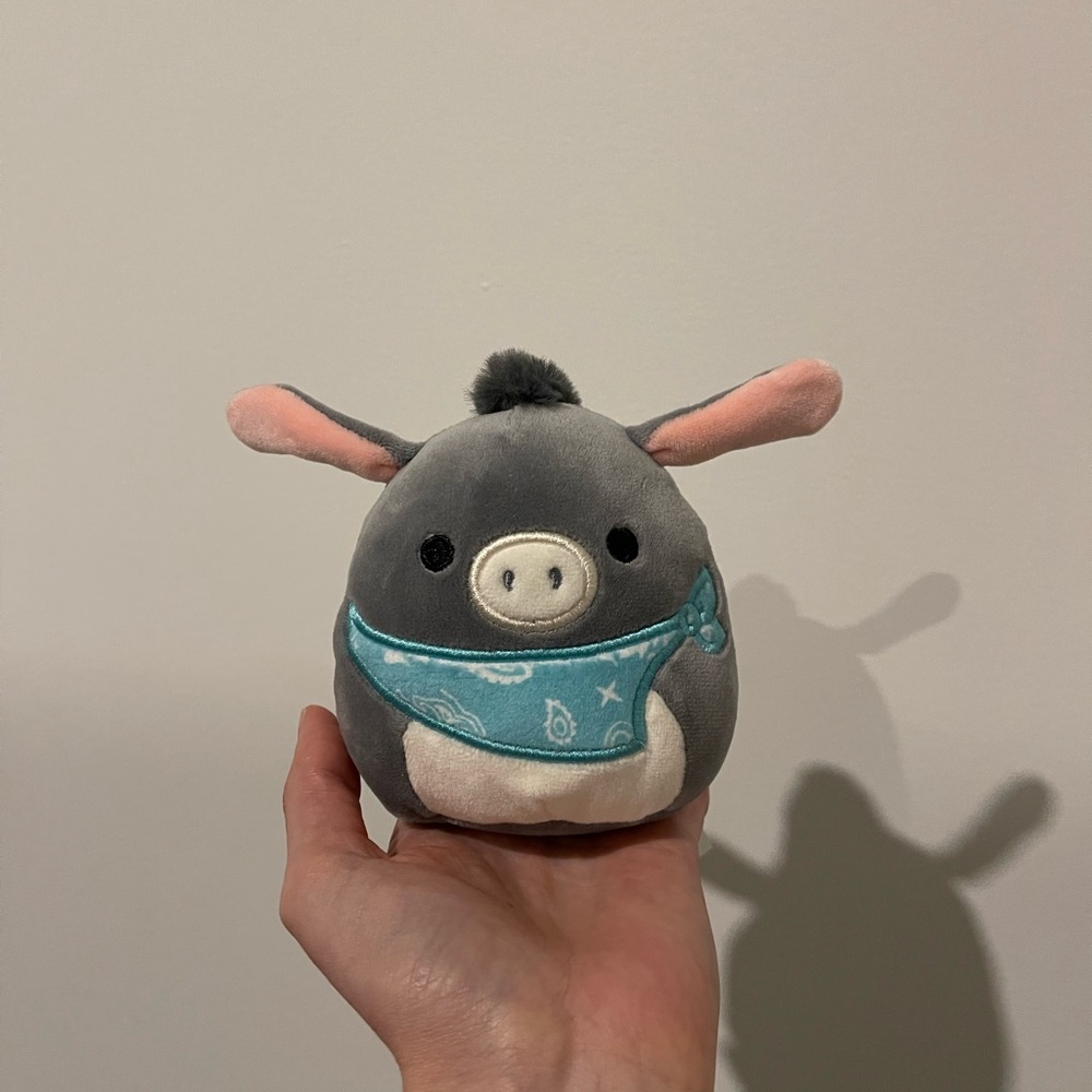 (3 for $20) Jason Donkey Squishmallow